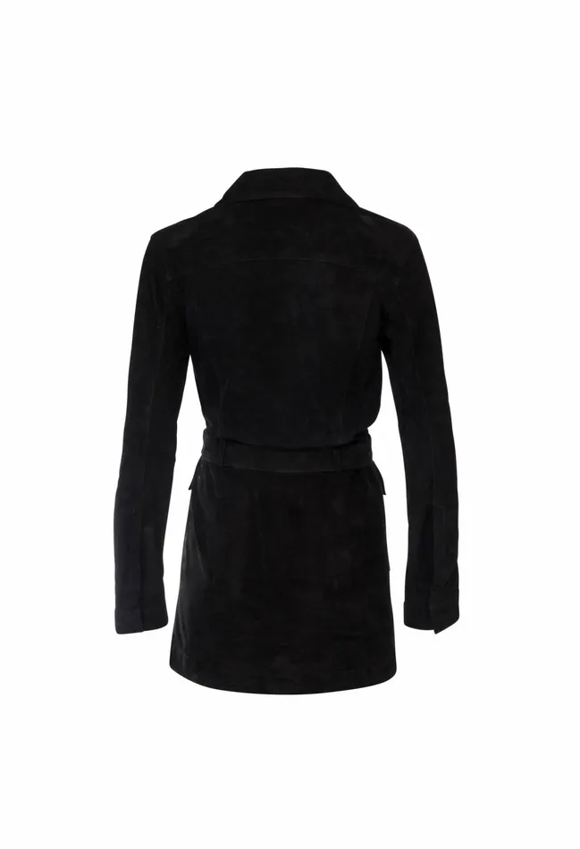 DODO BAR OR Dresses Marina Mini Dress Black Suede 8211 Women