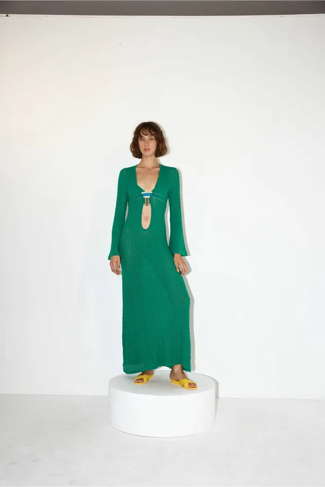 DODO BAR OR Dresses Maya Dress Green 8211 Women DODO BAR OR Dresses Maya Dress Green 8211 Women