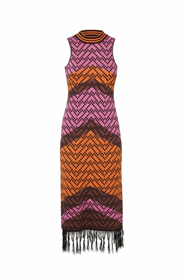 DODO BAR OR Dresses Nia Dress Pink Orange Combo 8211 Women