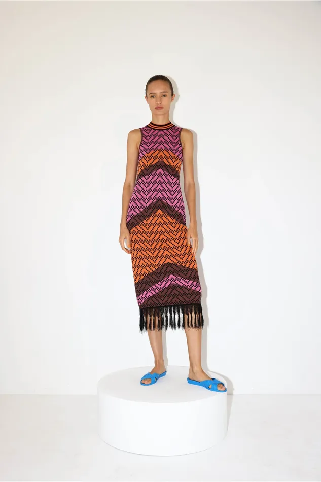 DODO BAR OR Dresses Nia Dress Pink Orange Combo 8211 Women