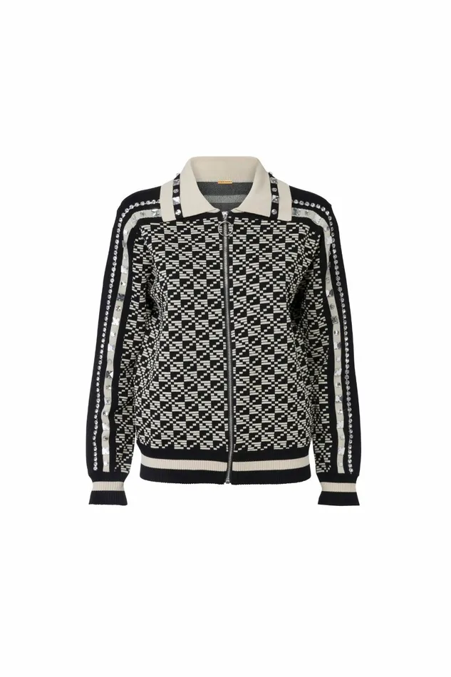 DODO BAR OR Jackets and Coats Dean Jacket Black Cream 8211 Women