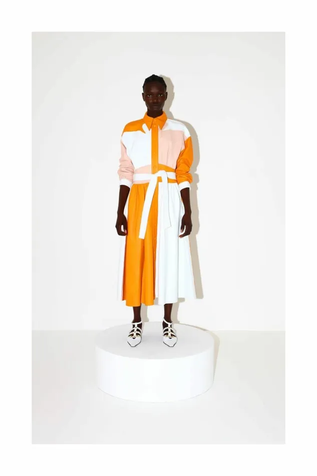 DODO BAR OR Jackets and Coats Lisa Dress Orange Multi Color 8211 Women