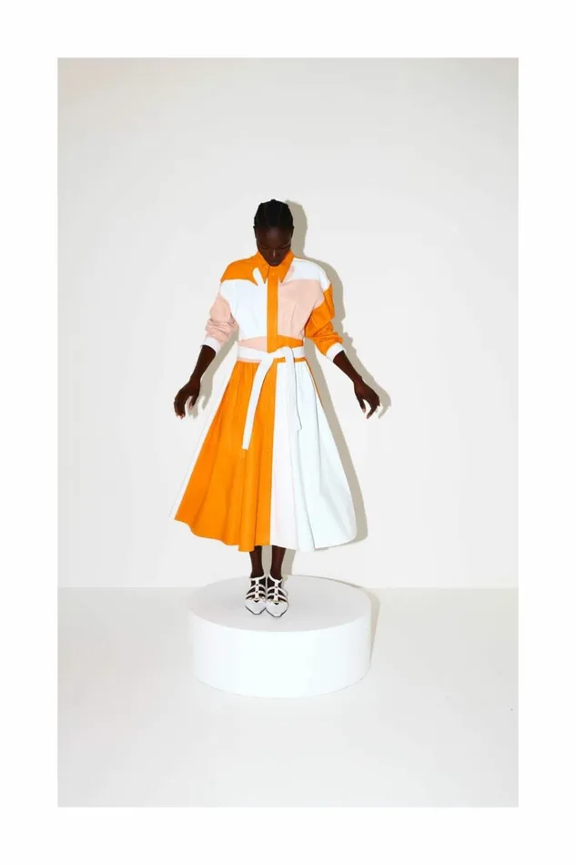 DODO BAR OR Jackets and Coats Lisa Dress Orange Multi Color 8211 Women