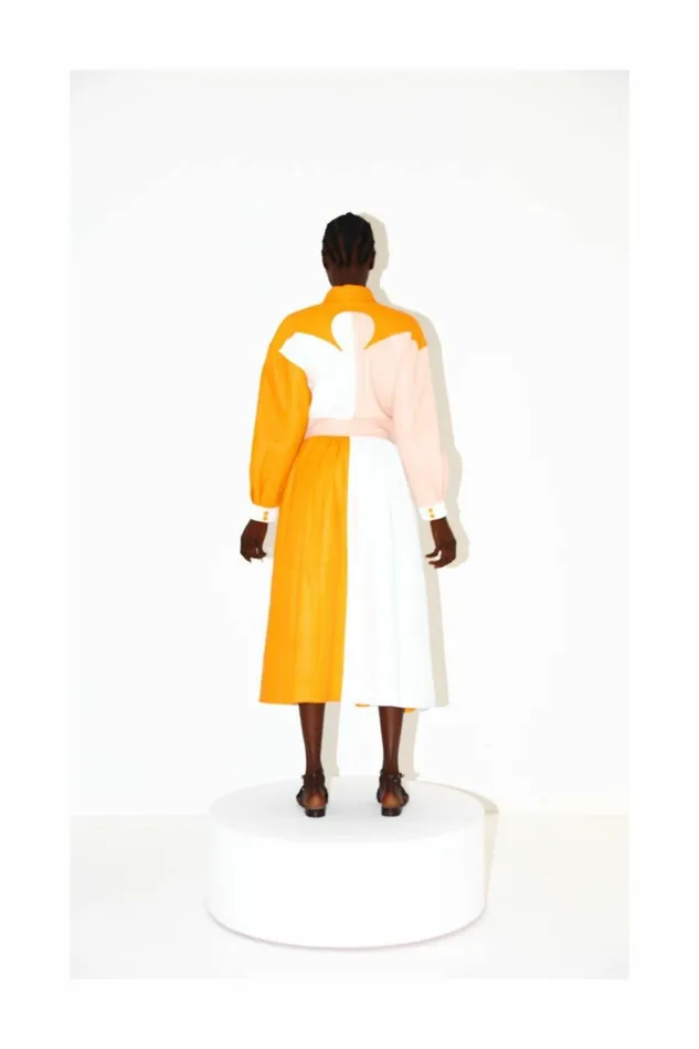 DODO BAR OR Jackets and Coats Lisa Dress Orange Multi Color 8211 Women