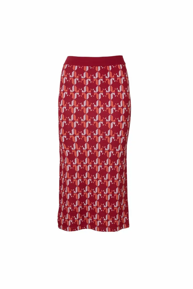 DODO BAR OR Knitwear Kari Skirt Red Combo 8211 Women