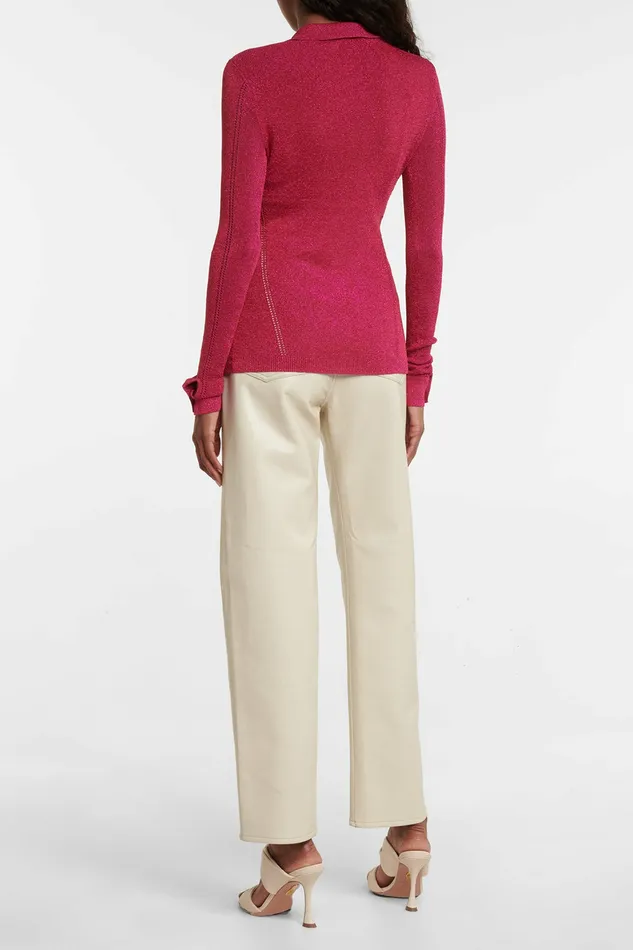 DODO BAR OR Knitwear Shelly Shirt Fuchsia 8211 Women