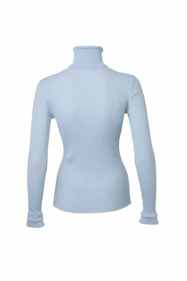 DODO BAR OR Knitwear Stacy Turtleneck Light Blue 8211 Women