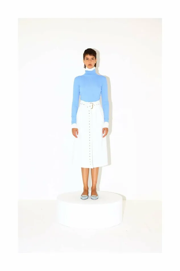 DODO BAR OR Knitwear Stacy Turtleneck Light Blue 8211 Women
