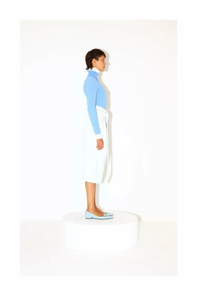 DODO BAR OR Knitwear Stacy Turtleneck Light Blue 8211 Women