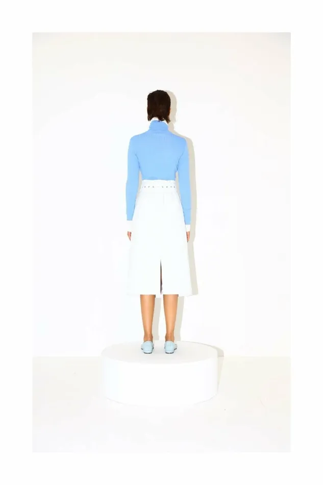 DODO BAR OR Knitwear Stacy Turtleneck Light Blue 8211 Women