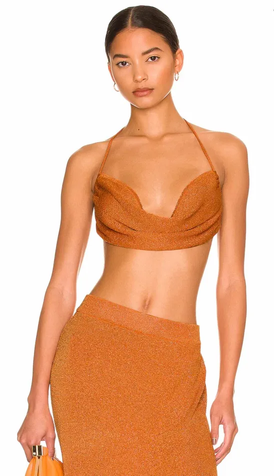 DODO BAR OR Knitwear Zaza Top Orange 8211 Women DODO BAR OR Knitwear Zaza Top Orange 8211 Women