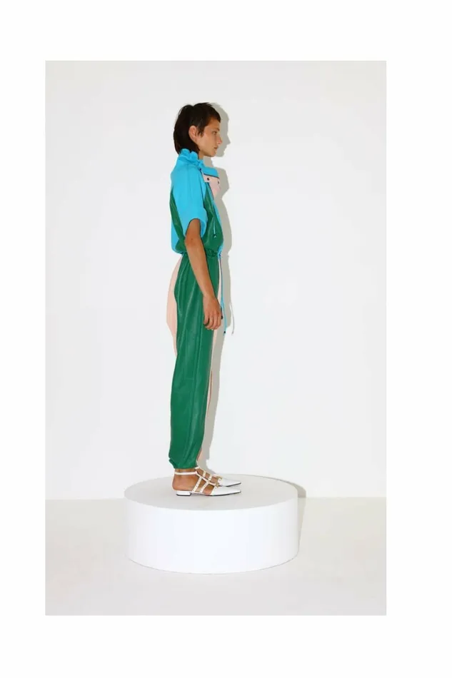 DODO BAR OR Leather Eva Jumpsuit Turquoise Multi Colour 8211 Women