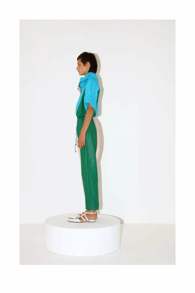 DODO BAR OR Leather Eva Jumpsuit Turquoise Multi Colour 8211 Women