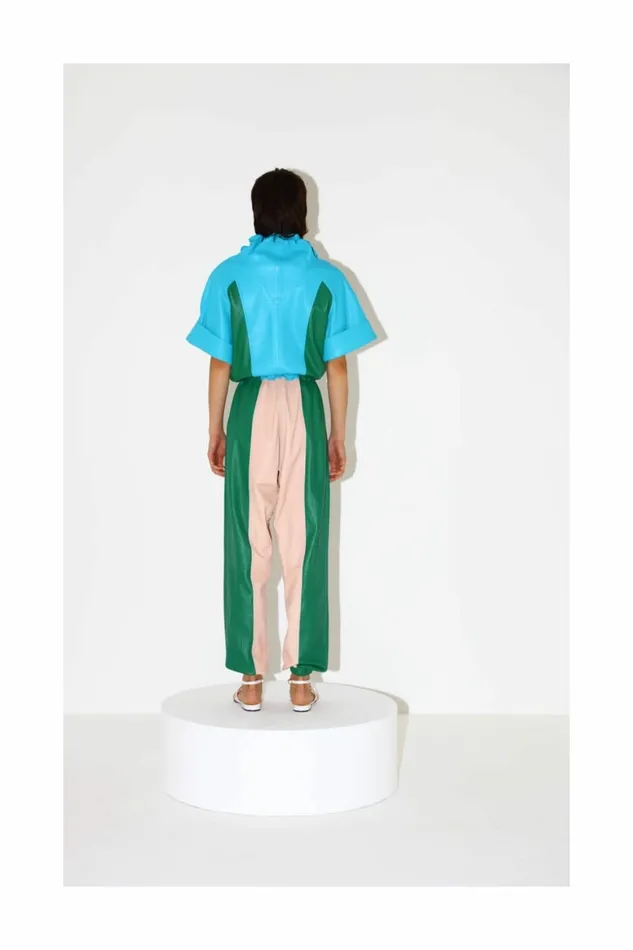 DODO BAR OR Leather Eva Jumpsuit Turquoise Multi Colour 8211 Women