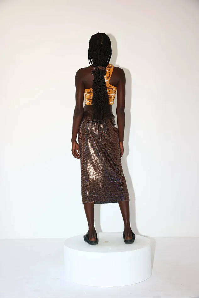 DODO BAR OR Night Out Alexa Skirt Bronze 8211 Women