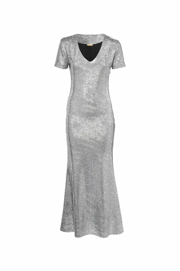 DODO BAR OR Night Out Ganni Dress Silver 8211 Women