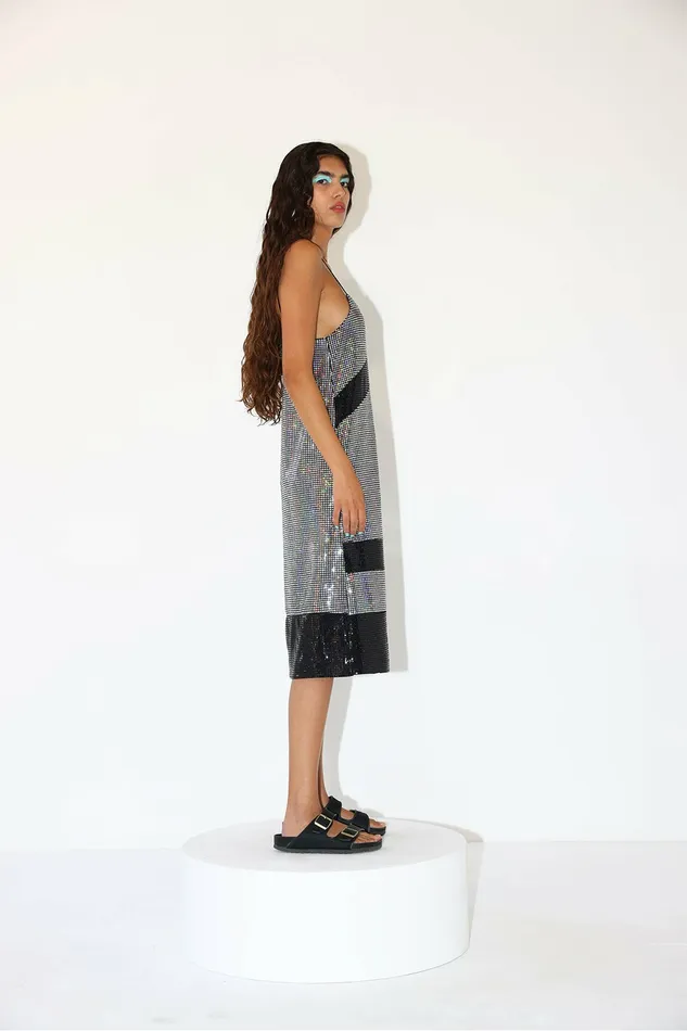 DODO BAR OR Night Out Meril Dress Black And Silver 8211 Women