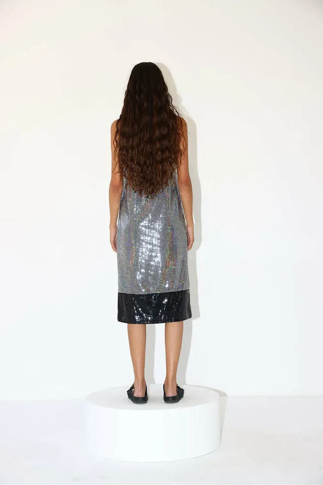 DODO BAR OR Night Out Meril Dress Black And Silver 8211 Women