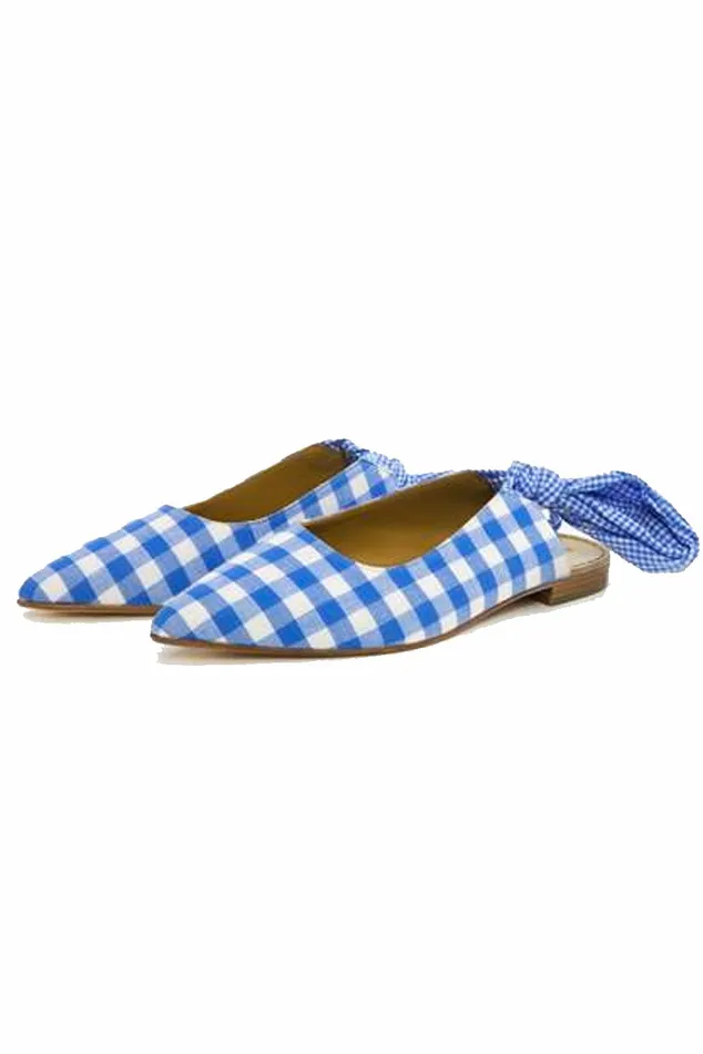 DODO BAR OR Shoes Ronaldo Pointy Slingback Blue 8211 Women