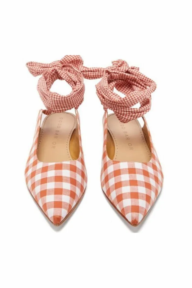 DODO BAR OR Shoes Ronaldo Pointy Slingback Rust 8211 Women