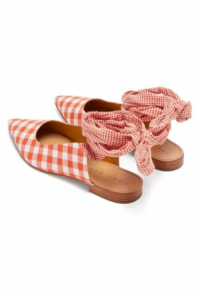 DODO BAR OR Shoes Ronaldo Pointy Slingback Rust 8211 Women