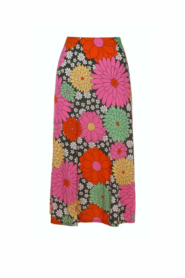 DODO BAR OR Skirts Odetta Skirt Nelly Green Print 8211 Women