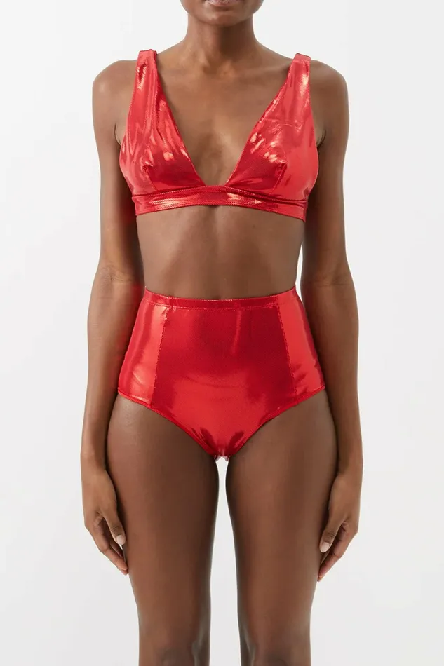 DODO BAR OR Swimwear V BIKINI BOTTOM Red 8211 Women DODO BAR OR Swimwear V BIKINI BOTTOM Red 8211 Women