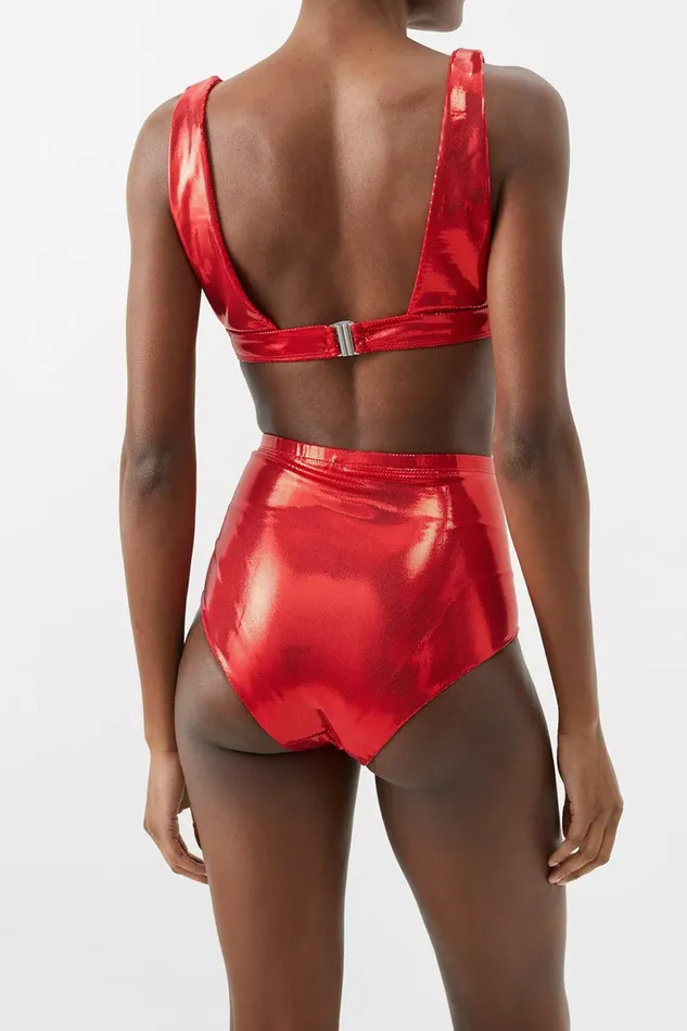 DODO BAR OR Swimwear V BIKINI BOTTOM Red 8211 Women DODO BAR OR Swimwear V BIKINI BOTTOM Red 8211 Women