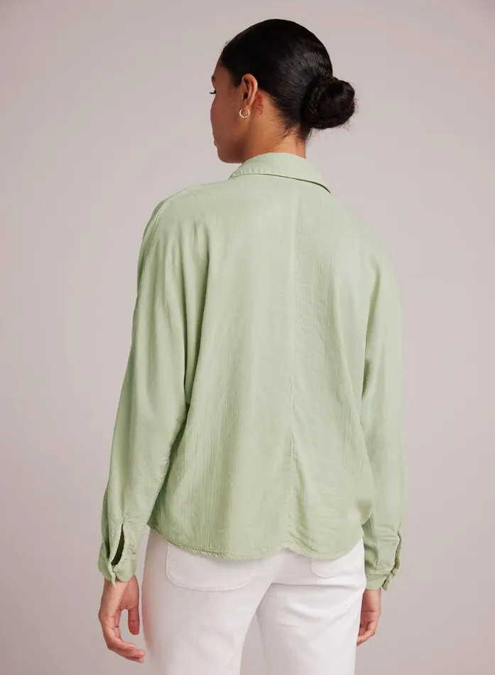 Dolman Sleeve Button Down 8211 Coastal Sage Women Bella Dahl Long Sleeve Dolman Sleeve Button Down 8211 Coastal Sage Women Bella Dahl Long Sleeve