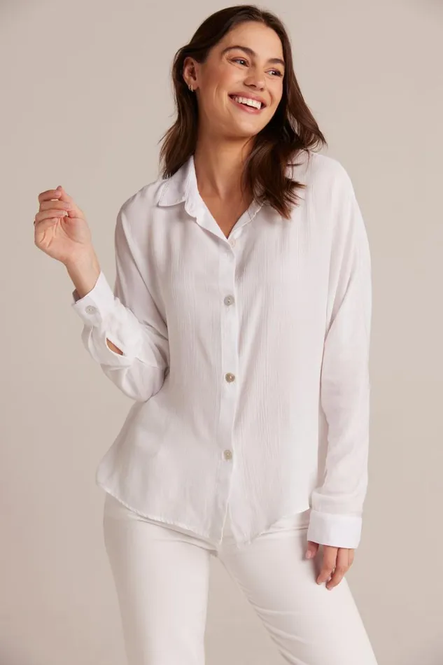 Dolman Sleeve Button Down 8211 White Women Bella Dahl Button Down