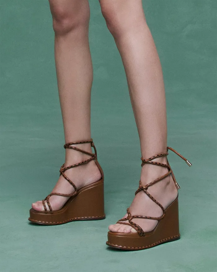 Donna Sandal Espresso Women Alexandre Birman Sandals