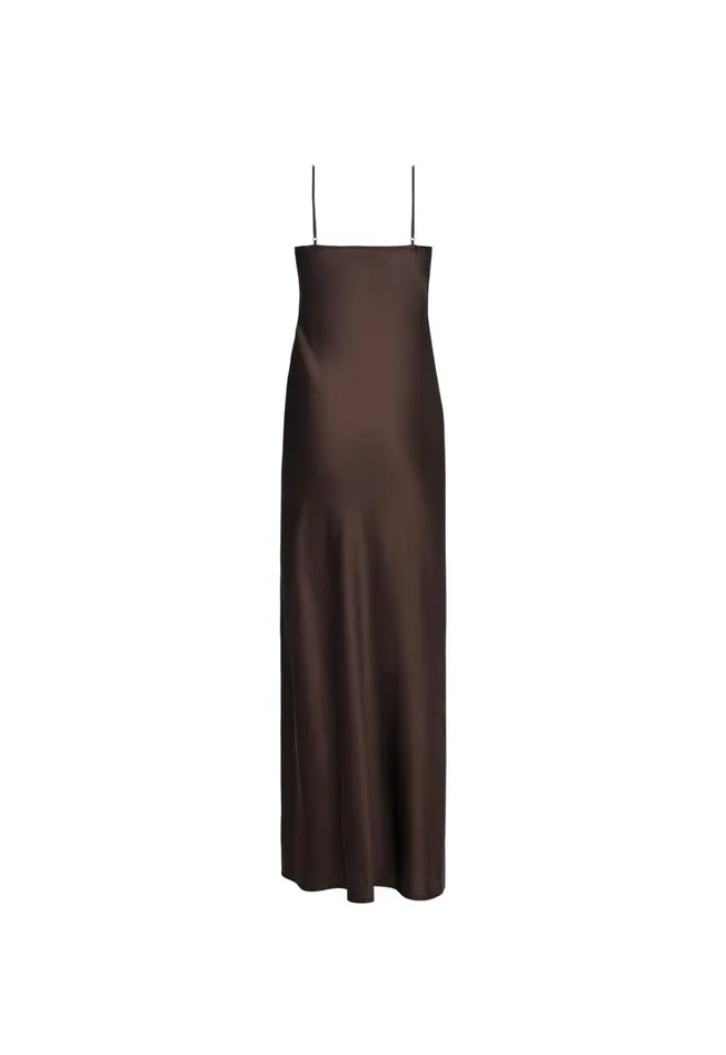Dresses Women Lioness Fashion ABOUT A GIRL MAXI Chocolate