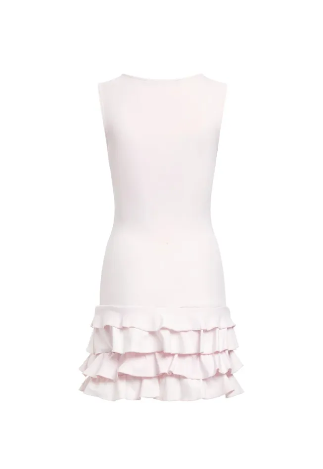 Dresses Women Lioness Fashion BISOUS RUFFLE DRESS Blush Dresses Women Lioness Fashion BISOUS RUFFLE DRESS Blush