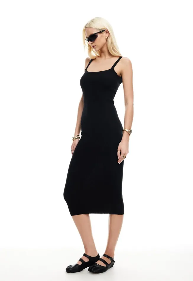 Dresses Women Lioness Fashion BRAT MIDI DRESS Onyx Dresses Women Lioness Fashion BRAT MIDI DRESS Onyx