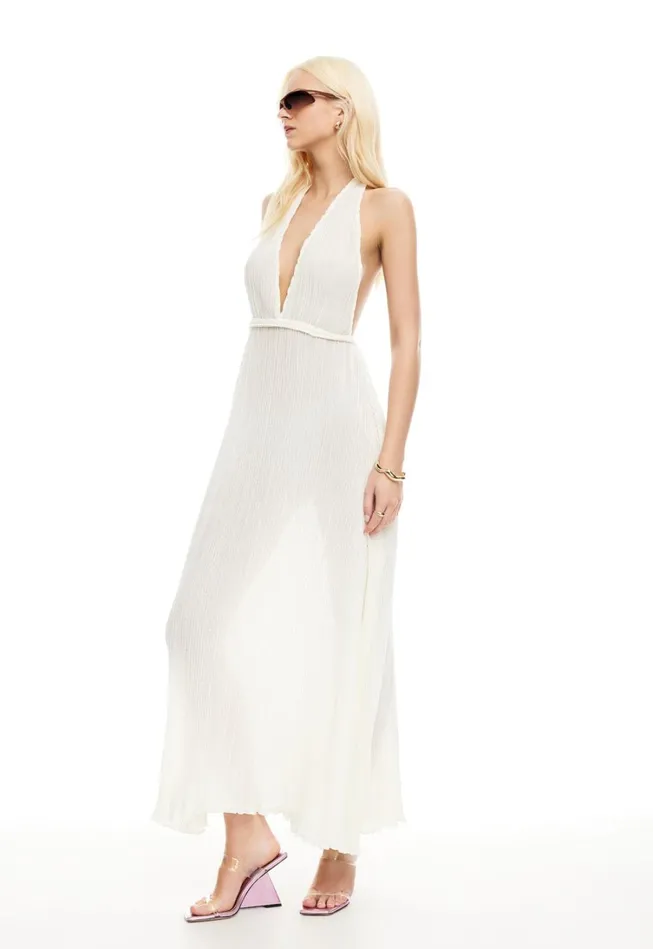 Dresses Women Lioness Fashion FORD MAXI DRESS Ivory Dresses Women Lioness Fashion FORD MAXI DRESS Ivory
