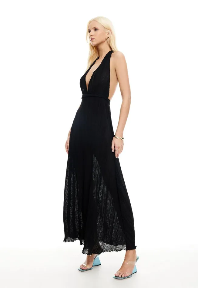 Dresses Women Lioness Fashion FORD MAXI DRESS Onyx Dresses Women Lioness Fashion FORD MAXI DRESS Onyx