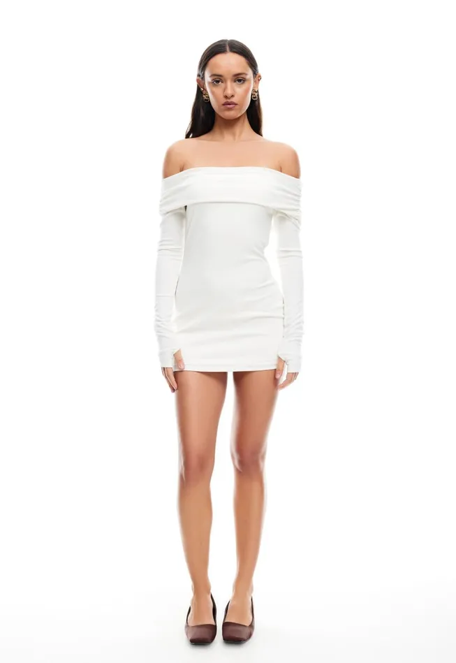 Dresses Women Lioness Fashion ISADORA MINI DRESS Porcelain