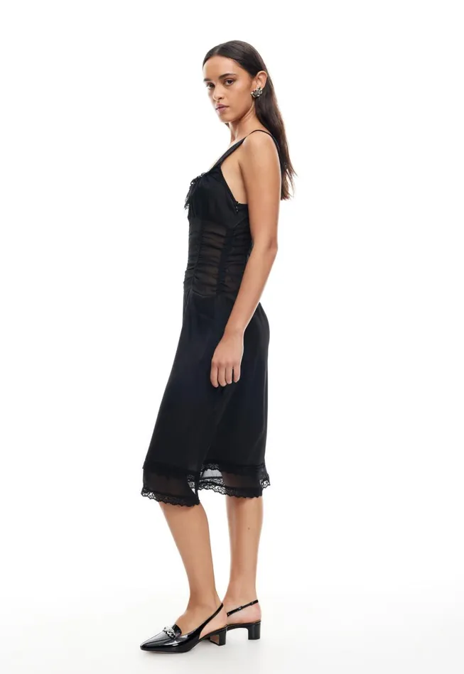 Dresses Women Lioness Fashion KENDALL MIDI Onyx