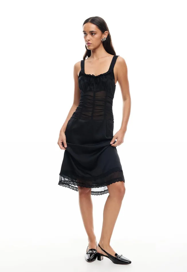 Dresses Women Lioness Fashion KENDALL MIDI Onyx