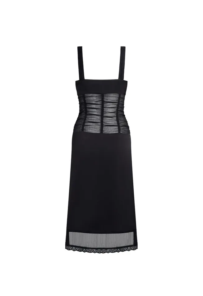 Dresses Women Lioness Fashion KENDALL MIDI Onyx