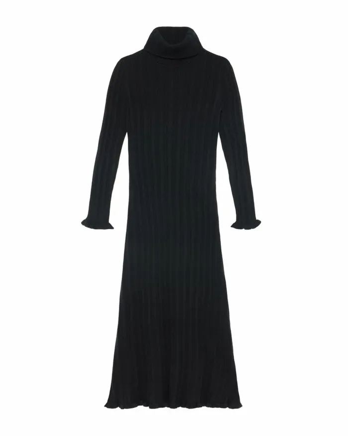 Dresses Women PAIGE 20th Anniversary Capsule Zephyr Dress 8211 Black Cashmere