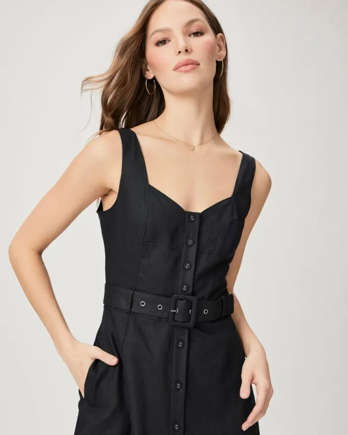 Dresses Women PAIGE Arienne Dress 8211 Black Dresses Women PAIGE Arienne Dress 8211 Black