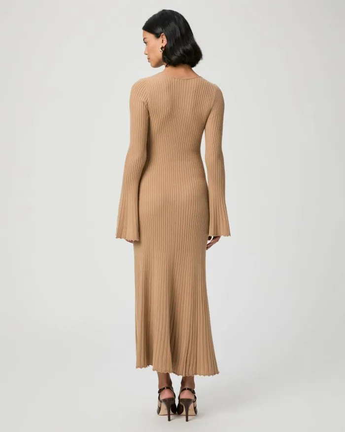 Dresses Women PAIGE Bel Dress 8211 Dark Camel Dresses Women PAIGE Bel Dress 8211 Dark Camel