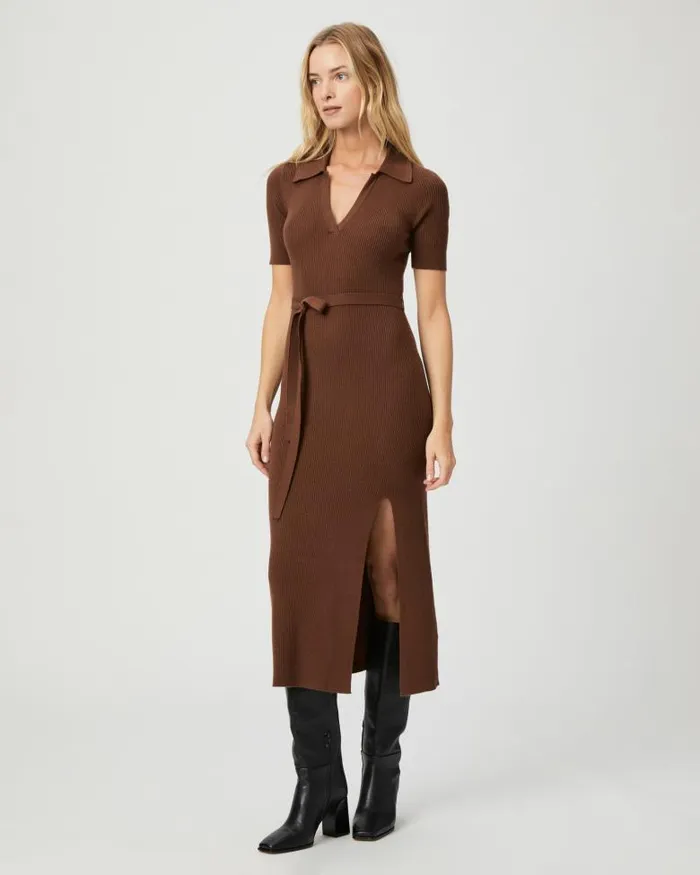 Dresses Women PAIGE Desdemona Dress 8211 Landslide