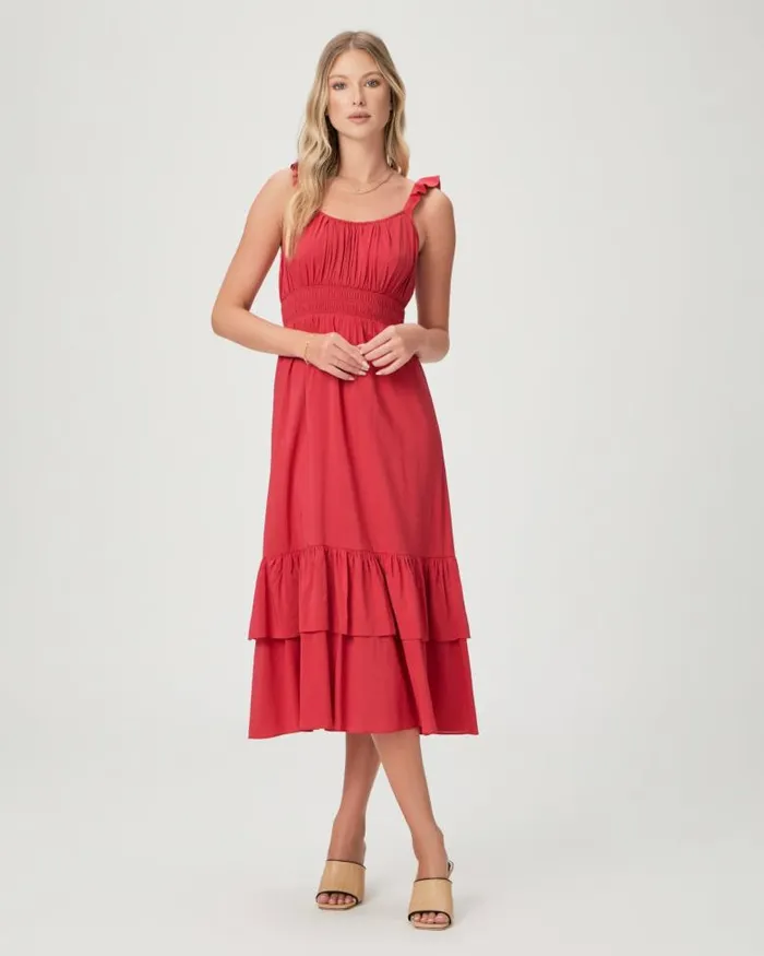 Dresses Women PAIGE Gisela Dress 8211 Strawberry Jam