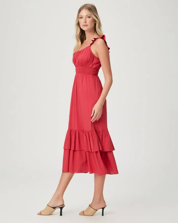 Dresses Women PAIGE Gisela Dress 8211 Strawberry Jam Dresses Women PAIGE Gisela Dress 8211 Strawberry Jam