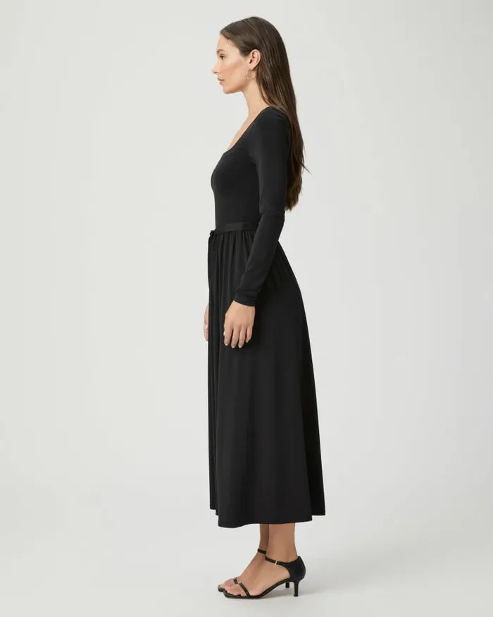Dresses Women PAIGE Nieve Dress 8211 Black Dresses Women PAIGE Nieve Dress 8211 Black