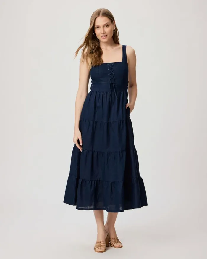 Dresses Women PAIGE Ophella Dress 8211 Navy