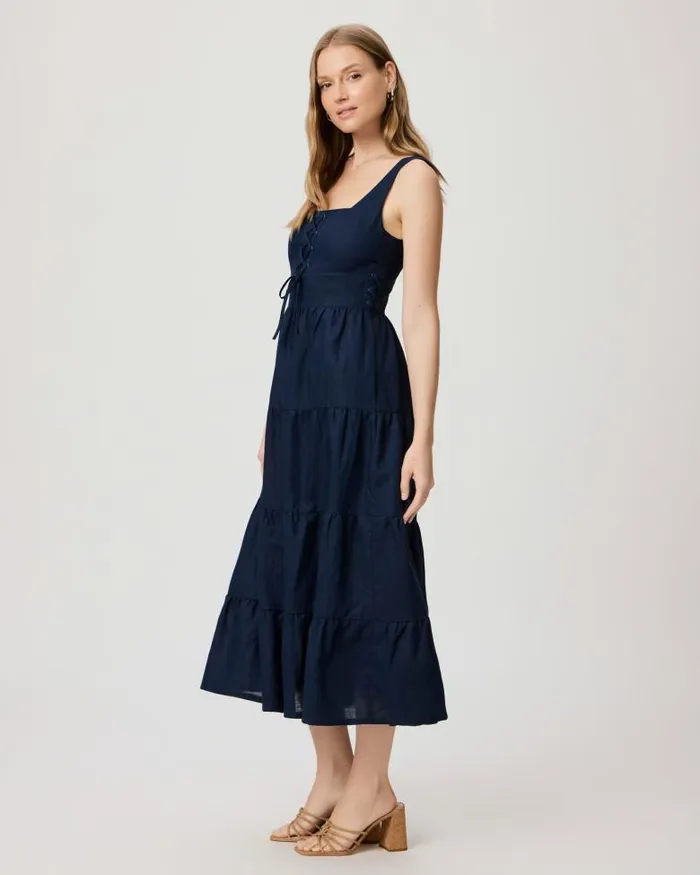 Dresses Women PAIGE Ophella Dress 8211 Navy Dresses Women PAIGE Ophella Dress 8211 Navy