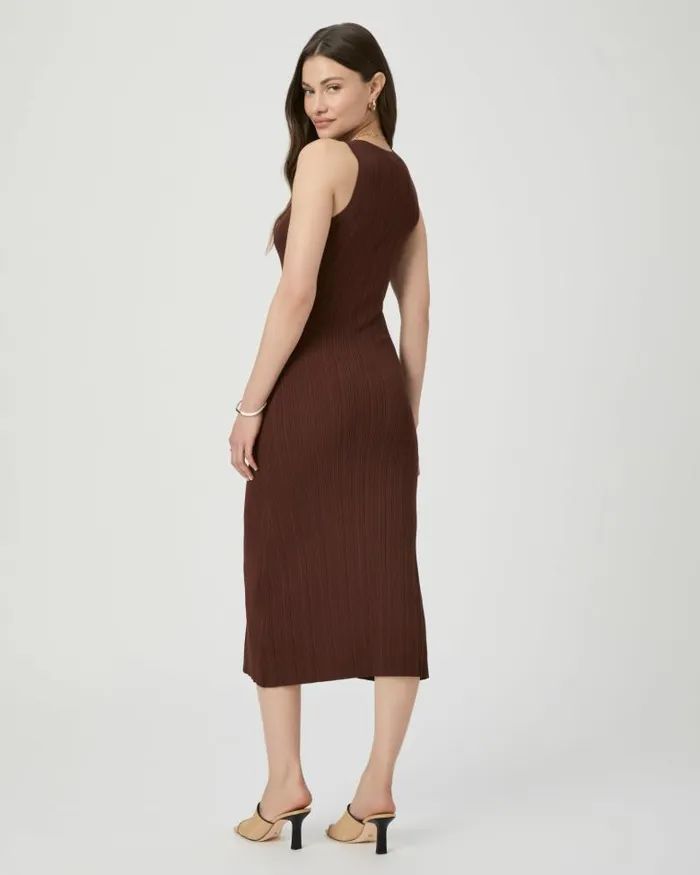 Dresses Women PAIGE Sapphia Dress 8211 Rum Raisin Dresses Women PAIGE Sapphia Dress 8211 Rum Raisin